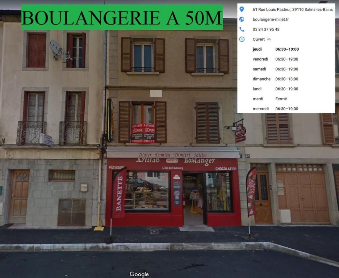 Appartement Cosy 2 Salins Les Bains Buitenkant foto